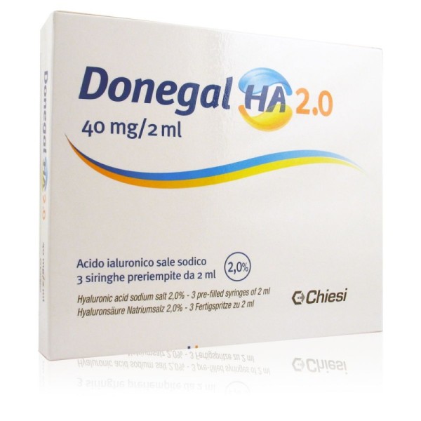 DONEGAL HA 2.0 2% 40mg/2ml x 3 SIRINGHE